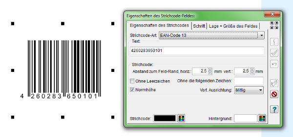 Heyer's CD+DVD-Hüllen - Strichcodefeld