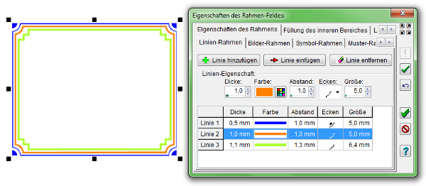 Heyer's Video-Cover - Rahmenfeld