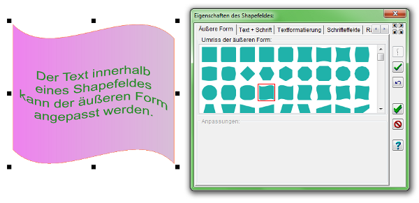 Heyer's Adventskalender - Shapefeld