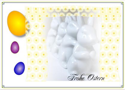 Ostergrüße mit Osterhase
