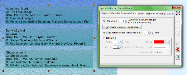 Heyer's CD+DVD-Hüllen - Sammelfeld